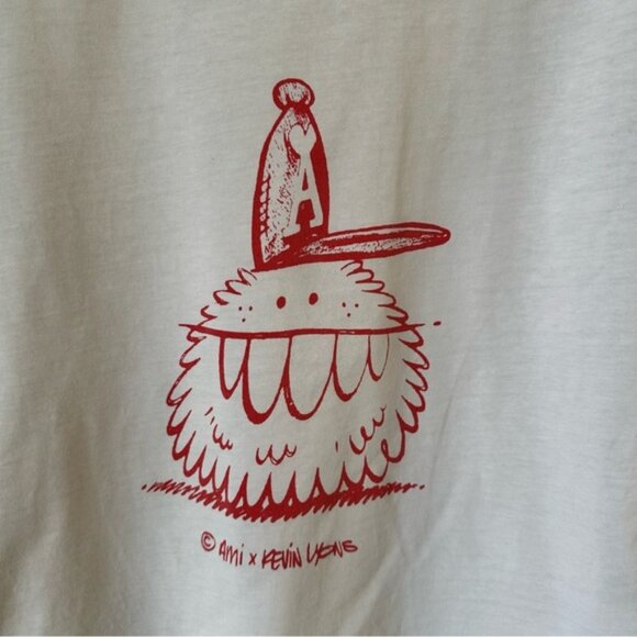 Ami Alexandre Mattiussi Paris x Kevin Lyons Off White T Shirt Size L - Picture 4 of 8